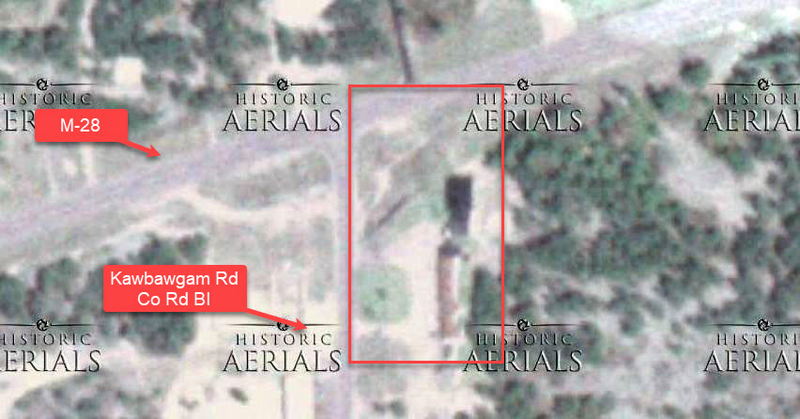Undetermined Marquette Motel - 1983 Aerial (newer photo)